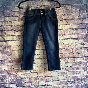 YMI Wanna Betta Butt Cropped Skinny Jeans